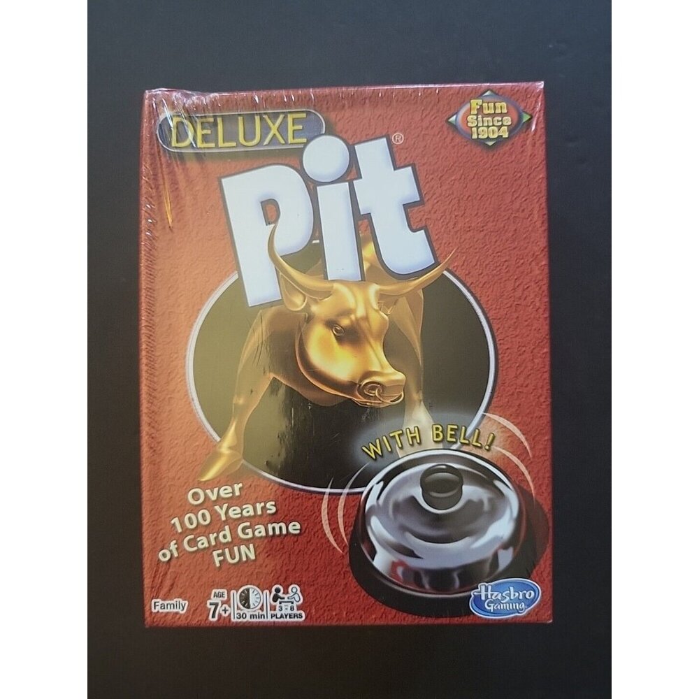 Deluxe Pit Card Game by Winning Moves #1019 Hasbro 2017 NEW FACTORY SEALED